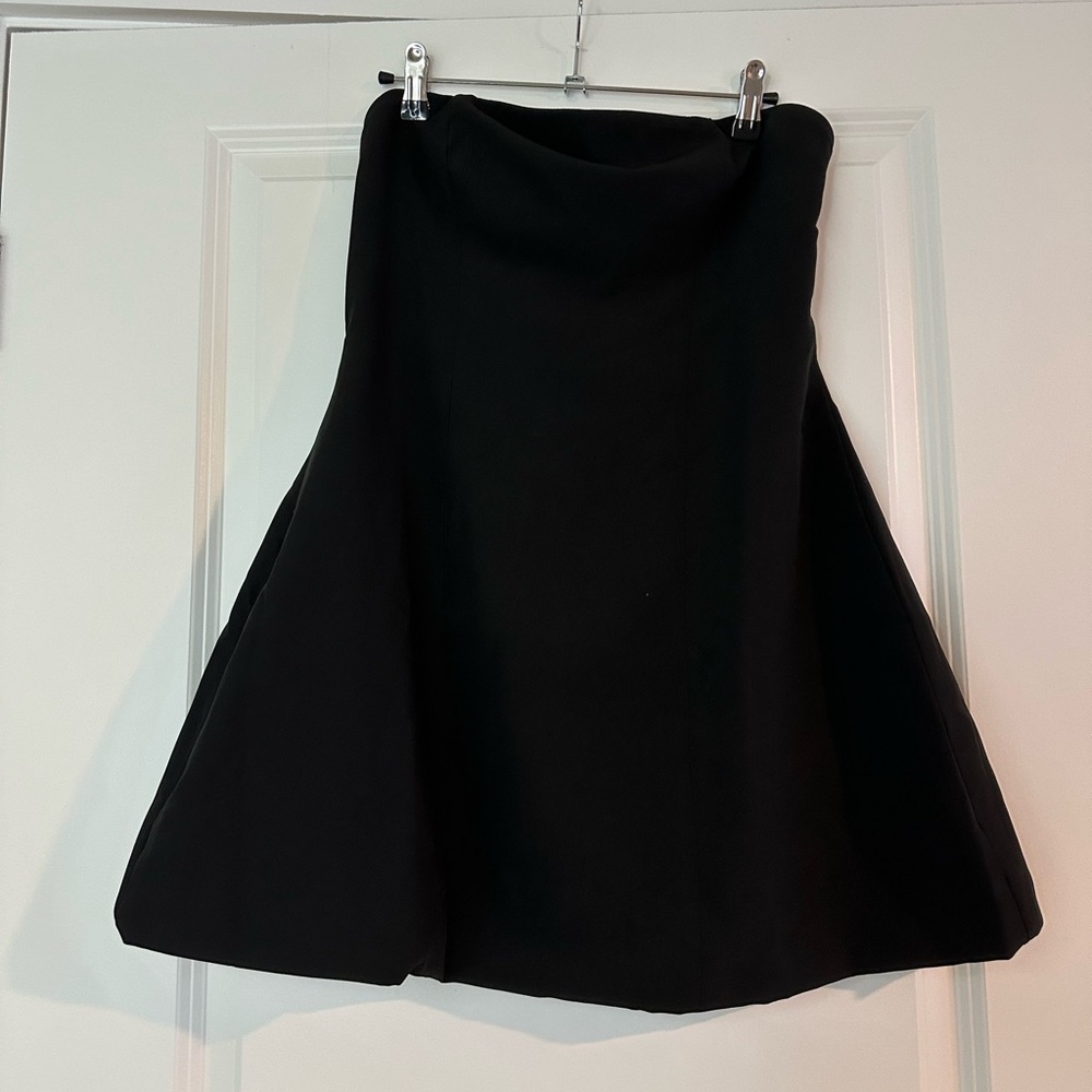 Black A-Line Women's Dress
